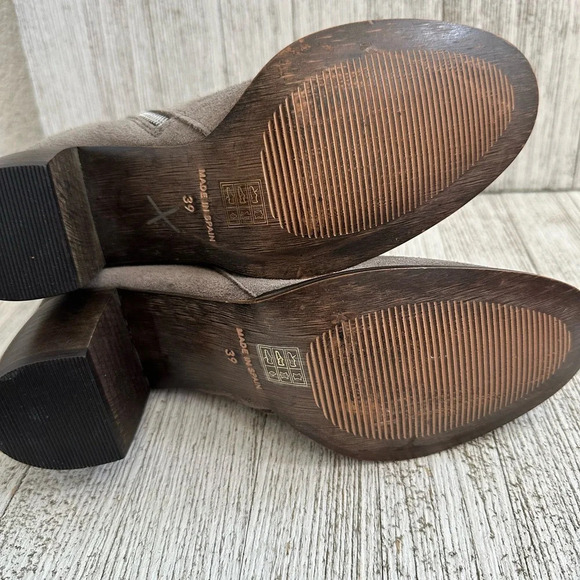 Jeffrey Campbell RuchedBoots, suede Slouchy Ankle Boots - Picture 6 of 9